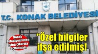 Konak Belediyesi'nden 'İşten çıkarma' açıklaması...  'Disiplin süreci uygulandı'