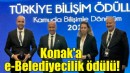 Konak Belediyesi’ne e-Belediyecilik ödülü!