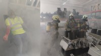 Konak Tünelleri’nde gerçeğini aratmayan deprem ve yangın tatbikatı