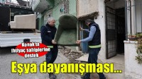 Konak'ta eşya dayanışması