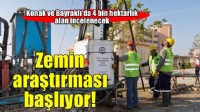 Konak ve Bayraklı’da zemin araştırması başlıyor