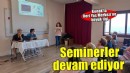 Konak’ın İleri Yaş Merkezi’nde seminerler devam ediyor