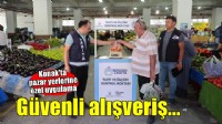 Konak’ın pazar yerlerinde güvenli alışveriş
