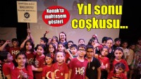 Konaklı çocuklar yıl sonu coşkusunu Başkan Mutlu’yla paylaştı