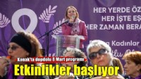 Konak’ta 8 Mart etkinlikleri başlıyor