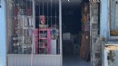 Kontrolden çıkan araç iş yerine girdi
