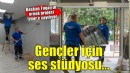 Kültürpark’a gençler için ses stüdyosu kuruluyor