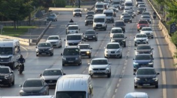 Kurban Bayramı tatili sonrası trafikte yoğunluk yaşanıyor