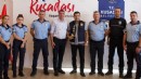 Kuşadası Belediyesi zabıtasından kent yöneticilerine ziyaret