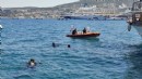 Kuşadası'nda denizden 628 kilogram katı atık çıkarıldı