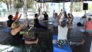 Kuşadası'nda dünya yoga günü kutlandı
