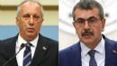 LGS tartışması büyüyor: Bakan Tekin ve İnce karşı karşıya