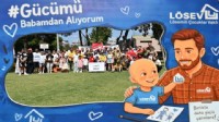 LÖSEV'in fedakar babaları Babalar Günü'nü Kültürpark'ta kutladı