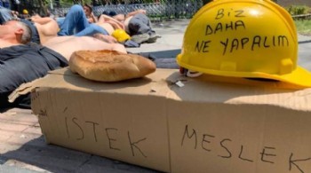 Açlık grevindeki madenciler Enerji Bakanlığı'na yürüyecek