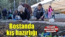 Mahalle bostanlarında kış dikimleri başladı