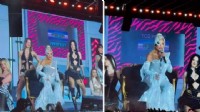 Manifest konserinde büyük sürpriz: Ajda Pekkan taht üzerinde sahneye çıktı!