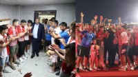 Menderes'i şampiyonluk coşkusu sardı