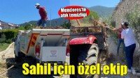 Menderes’in sahil bölgesinde atık seferberliği