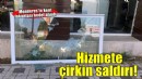 Menderes’te hizmete çirkin saldırı