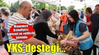 Menemen Belediyesi, YKS'de de öğrenci ve velilerin yanında