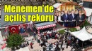 Menemen Belediyesi'nden 6 ayda 6 açılış