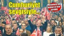 Menemen'de binler, Cumhuriyet sevgisiyle yürüdü