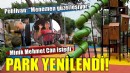 Menemen'de çocukların park mutluluğu...