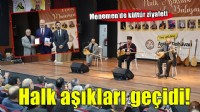 Menemen'de halk aşıkları geçidi!