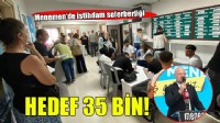 Menemen'de hedef 35 bin!