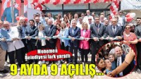 Menemen’de 9 ayda 9 açılış!