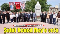 Menemenliler Şehit Kemal Bey'i unutmadı