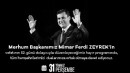 Merhum Ferdi Zeyrek için anma töreni...