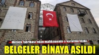 Meslek Fabrikası'ndan mahkeme kararına tepki: Ata'nın imzaladığı belgeler binaya asıldı!