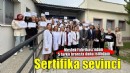 Meslek Fabrikası’nda sertifika sevinci