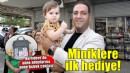 Minik hemşehrilerin ilk hediyesi Narlıdere Belediyesi'nden