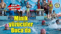 Minik yüzücüler Buca’da yetişiyor