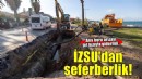 Mithatpaşa Caddesi’ndeki ana boru arızası için İZSU seferber oldu