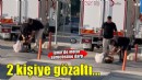 Motosiklet sürücüsüne darp kamerada; 2 gözaltı