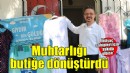 Muhtarlık binasının önünü ihtiyaç sahipleri için butiğe çevirdi