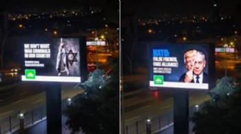 NATO karşıtı görsellerin ardından Genel Merkez'den elektrik kesintisi!