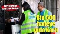 Narlıdere Belediyesi'nden ramazan sofralarına destek