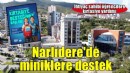 Narlıdere Belediyesi’nden minik öğrencilere çanta ve kırtasiye desteği