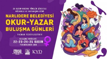 Narlıdere Okur-Yazar Günleri 22 Kasım'da başlıyor