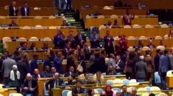 Netanyahu'ya BM'de şok protesto