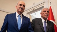 Numan Kurtulmuş, Müsavat Dervişoğlu ile görüştü: Gündem 'çerçeve yasa'
