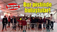 Öğrenciler buz pistinde buluştu