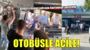 Otobüs şoförü, rahatsızlanan yolcuyu hastaneye yetiştirdi