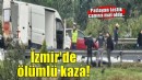 Otomobil, patlayan lastiği değiştirmeye çalışanlara çarptı: 1 ölü, 4 yaralı