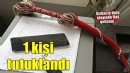 Otomobille kaçırıp, kırbaçla darp olayına 1 tutuklama