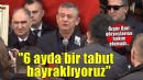 Özgür Özel, Durbay'ın cenazesinde gözyaşlarına engel olamadı: 6 ayda bir tabut bayraklıyoruz, yeter artık!